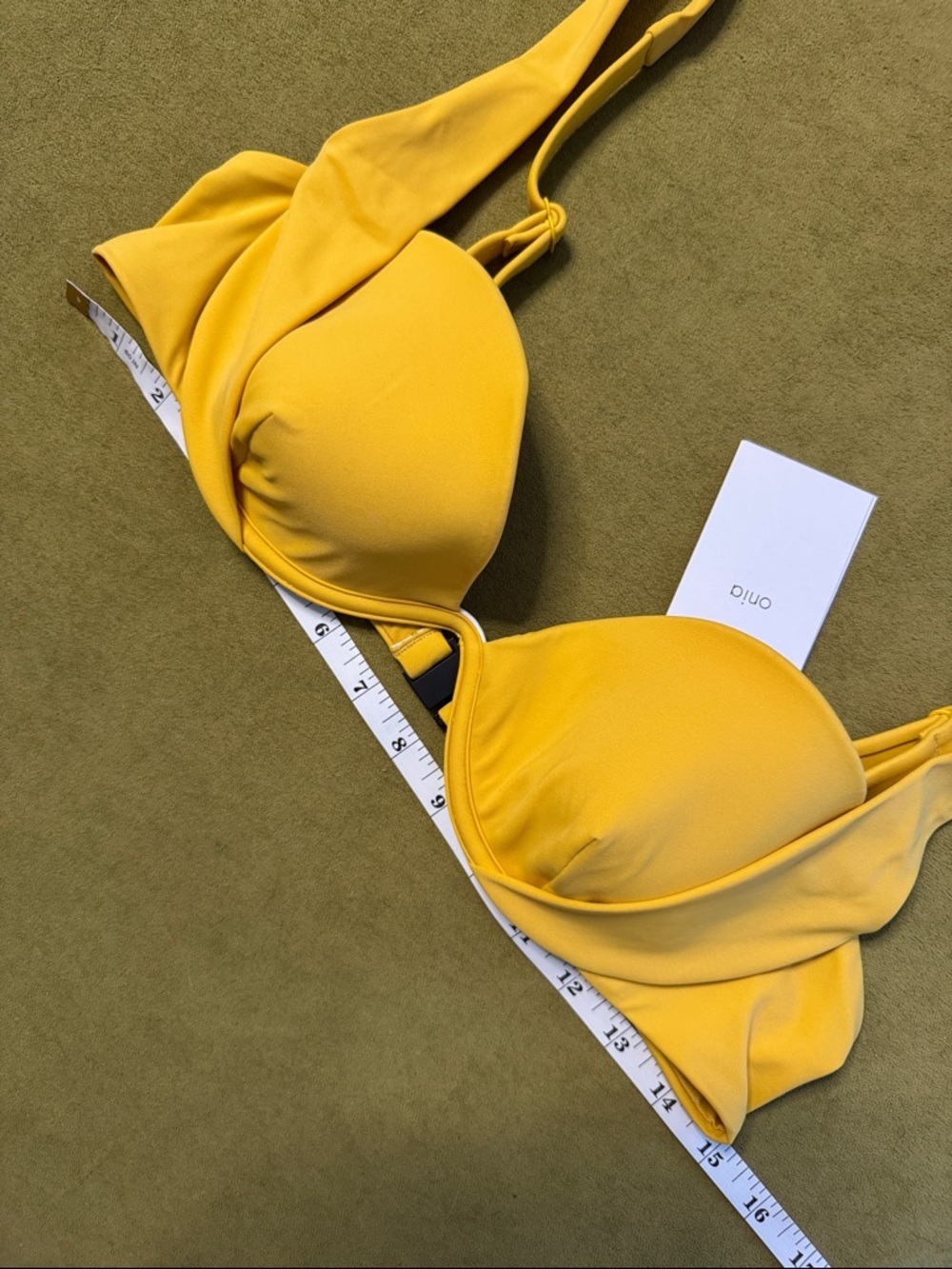 ONIA
Annalise Bikini Top
in Burnt Sun
Size Large NWT 153 - Picture 8 of 10